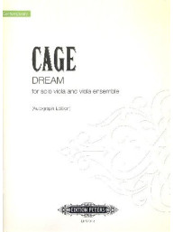 John Cage: Dream (noty na violu, violový soubor)