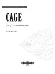 John Cage: String Quartet in Four Parts (noty pro smyčcový kvartet)