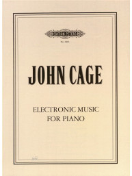 John Cage: Electronic Music for Piano (noty na klavír)
