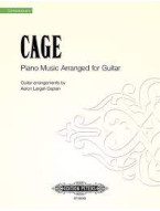 John Cage: Piano Music Arranged for Guitar  (noty na kytaru)