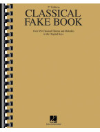 Classical Fake Book for C-Instruments (noty, melodická linka, akordy)
