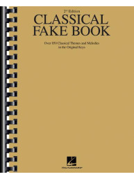 Classical Fake Book for C-Instruments (noty, melodická linka, akordy)
