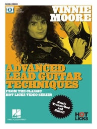 Vinnie Moore: Advanced Lead Guitar Techniques (noty, tabulatury na kytaru) (+video)