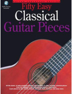 50 Easy Classical Guitar Pieces (noty, tabulatury na kytaru) (+audio)