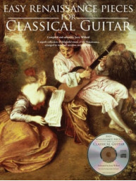 Easy Renaissance Pieces for Classical Guitar (noty, tabulatury na kytaru) (+audio)