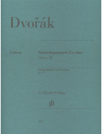 Antonín Dvořák: String Quartet E Flat Major Op. 51 (noty pro smyčcový kvartet)