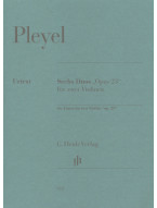 Ignaz Josef Pleyel: Six Duets For 2 Violins Op. 23 (noty na housle)