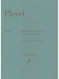 Ignaz Josef Pleyel: Six Duets For 2 Violins Op. 23 (noty na housle)