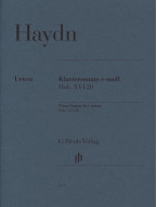 Joseph Haydn: Piano Sonata C minor Hob. XVI:20 (noty na klavír)
