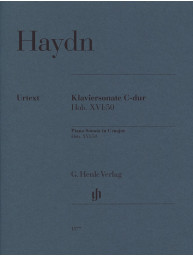 Joseph Haydn: Piano Sonata C major Hob. XVI:50 (noty na klavír)
