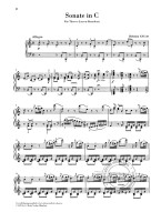 Joseph Haydn: Piano Sonata C major Hob. XVI:50 (noty na klavír)