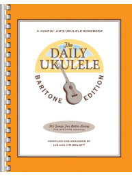 The Daily Ukulele - Baritone Edition (noty, melodická linka, akordy)