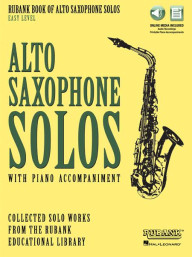 Rubank Book of Alto Saxophone Solos - Easy Level (noty na altsaxofon, klavír) (+audio)