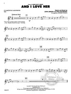 The Beatles (noty na barytonsaxofon)