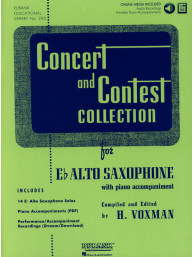 Concert and Contest Collection for Alto Sax (noty na altsaxofon) (+audio)
