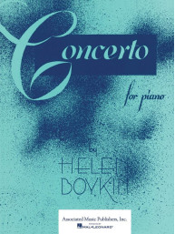 Helen Boykin: Concerto in F (noty na čtyřruční klavír)