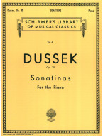 Jan Ladislav Dusík: 6 Sonatinas, Op. 20 (noty na klavír)