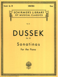 Jan Ladislav Dusík: 6 Sonatinas, Op. 20 (noty na klavír)