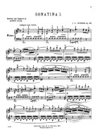 Jan Ladislav Dusík: 6 Sonatinas, Op. 20 (noty na klavír)