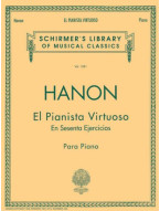 Charles-Louis Hanon: El Pianista Virtuoso in 60 Ejercicios (noty na klavír)