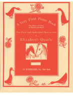 Elizabeth Quaile: Very First Piano Book for Class or Individual (noty na klavír)