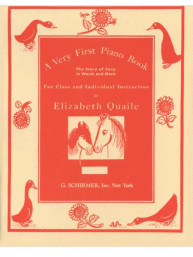 Elizabeth Quaile: Very First Piano Book for Class or Individual (noty na klavír)
