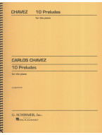 Carlos Chavez: 10 Preludes (noty na klavír)