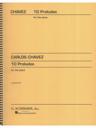 Carlos Chavez: 10 Preludes (noty na klavír)