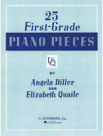 Angela Diller, Elizabeth Quaile: 25 First Grade Piano Pieces (noty na klavír)
