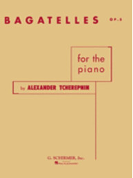 Alexandr Nikolajevič Čerepnin: Bagatelles For The Piano Op. 5 (noty na klavír)