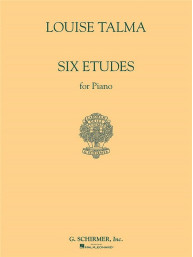 Louise Talma: Six Etudes for Piano (noty na klavír)