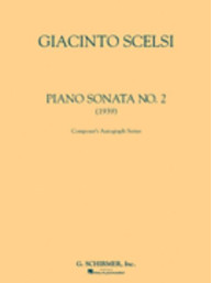 Giacinto Scelsi: Sonata No. 2 - 1939 (noty na klavír)