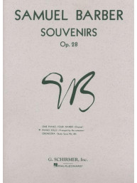 Samuel Barber: Souvenirs Opus 28 (noty na klavír)