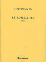 Kent Kennan: Retrospectives (noty na klavír)