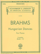 Johannes Brahms: Hungarian Dances (noty na klavír)