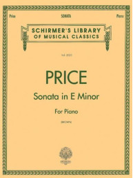 Florence Price: Sonata in E minor (noty na klavír)