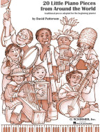 David Patterson: 20 Little Piano Pieces from Around the World (noty na snadný klavír)