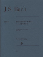Johann Sebastian Bach: French Suite I in D Minor BWV 812 (noty na klavír)