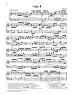 Johann Sebastian Bach: French Suite I in D Minor BWV 812 (noty na klavír)
