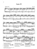 Johann Sebastian Bach: Französische Suite IV - D-moll BWV 815 (noty na klavír)