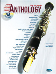 Andrea Cappellari: Anthology Clarinet 1 (noty na klarinet) (+audio)