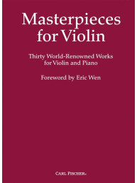 Masterpieces for Violin (noty na housle, klavír)