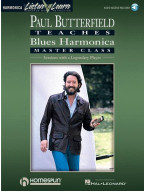 Paul Butterfield: Blues Harmonica Master Class (noty na harmoniku) (+audio)
