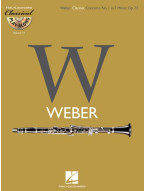 Carl Maria von Weber: Clarinet Concerto No. 1 in F Minor, Op. 73 (noty na klarinet) (+audio)