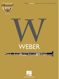 Carl Maria von Weber: Clarinet Concerto No. 1 in F Minor, Op. 73 (noty na klarinet) (+audio)