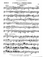 Oscar Franz: 100 Duets Book 2 (noty na lesní roh)