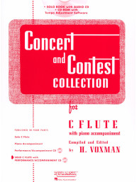 Concert And Contest Collection (noty na příčnou flétnu) (+audio)