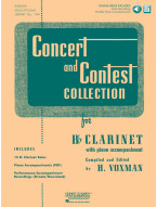 Concert And Contest Collection (noty na klarinet) (+audio)