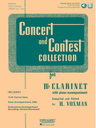 Concert And Contest Collection (noty na klarinet) (+audio)
