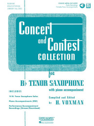 Concert And Contest Collection (noty na tenorsaxofon) (+audio)